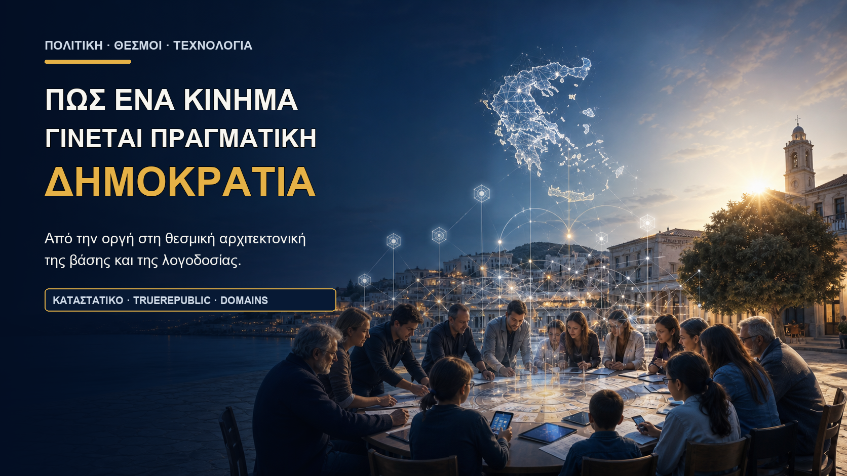 Πώς ένα κίνημα γίνεται πραγματική δημοκρατία