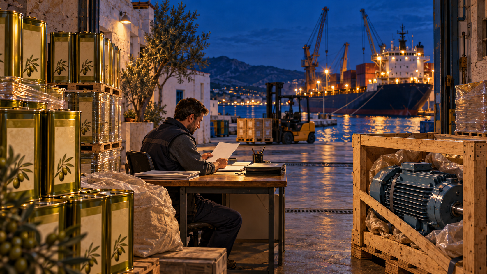 Εξαγώγιμα προϊόντα και εισαγόμενος παραγωγικός εξοπλισμός