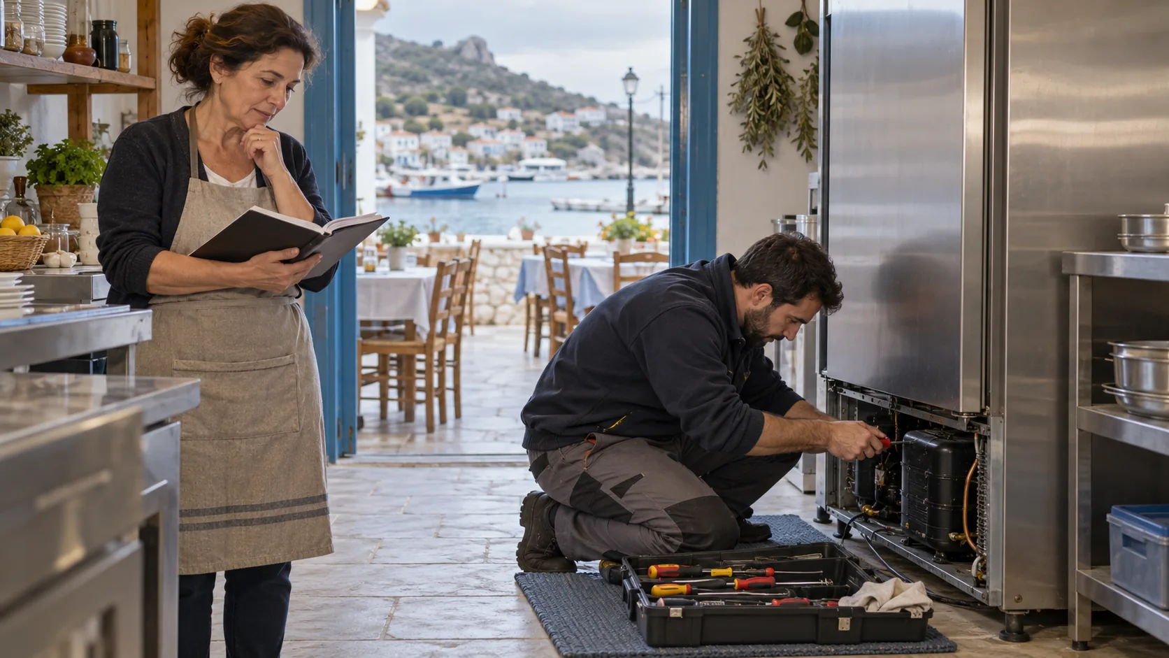 Τεχνική εργασία και προετοιμασία μιας μικρής επιχείρησης για τη θερινή περίοδο